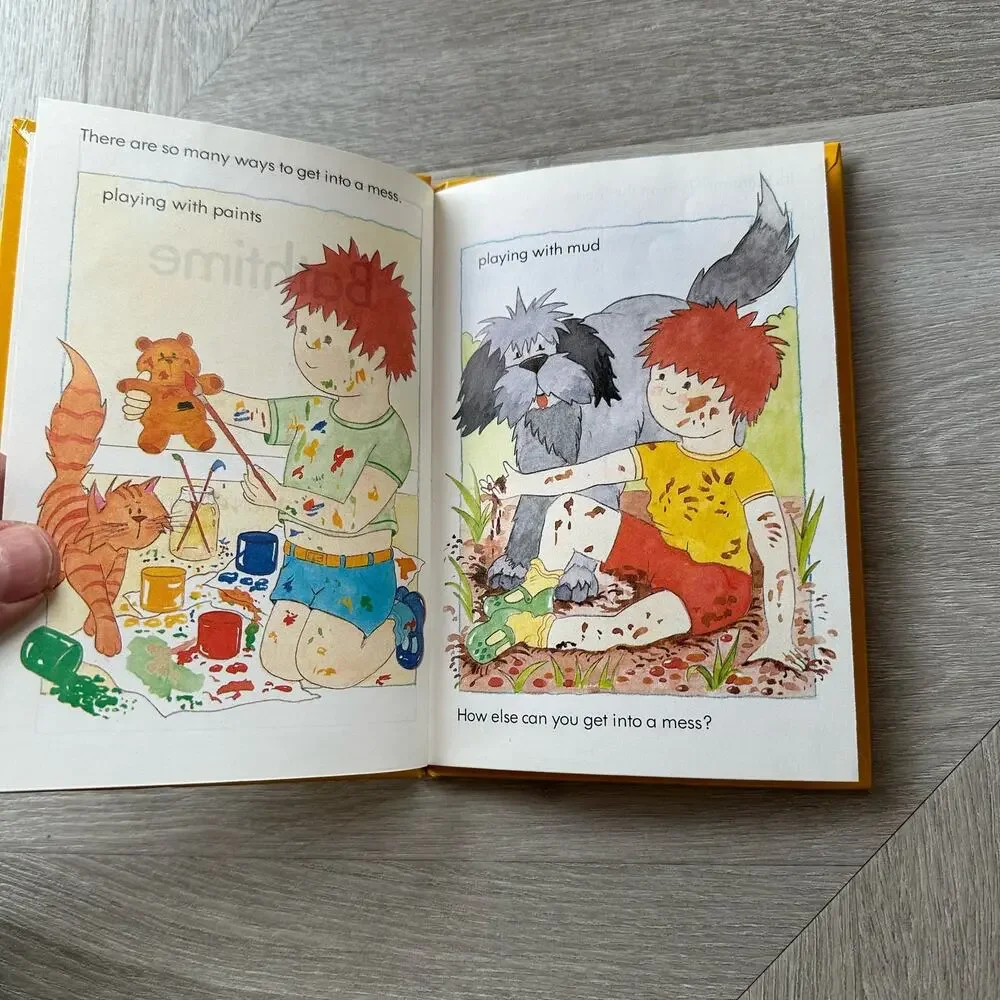 Bathtime Book Vintage Little Simon Learner ISBN 0671471074 1983 Walker Books